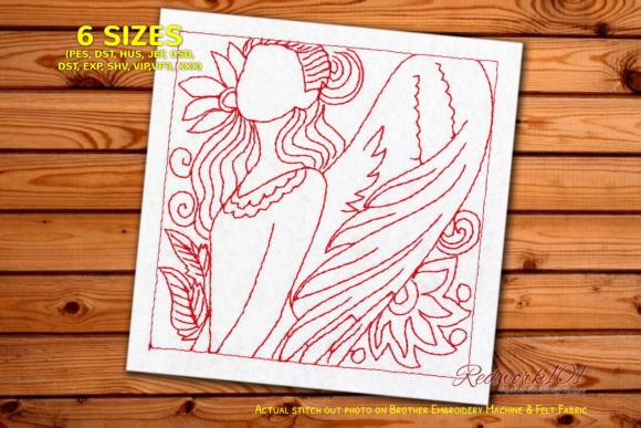Angel Bluework: A Seasonal Embroidery Design Review