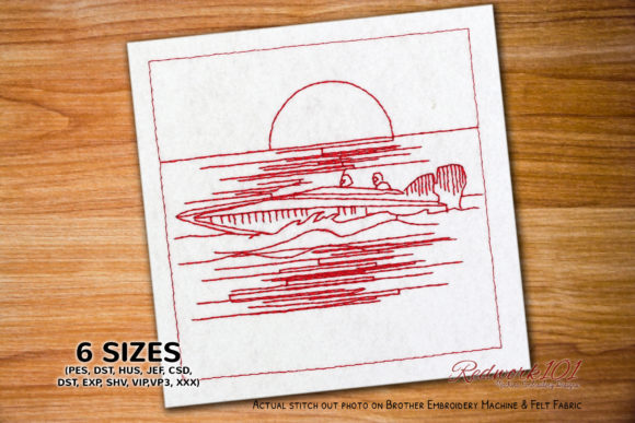 Boat Racing Bluework Review: Bold Embroidery for Small Business Merch