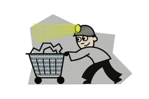 Coal Miner Pushing the Carriage: Honest Embroidery Design Review