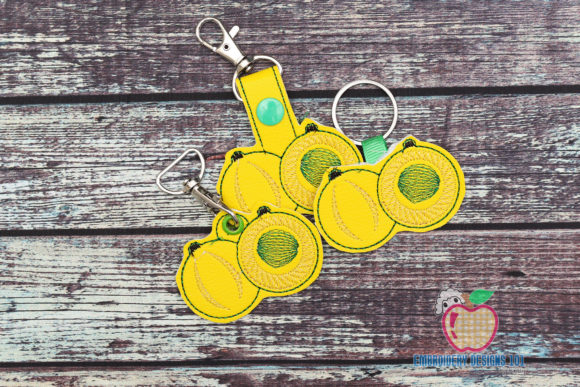 Gooseberry Emblica Keyfob: Seasonal Embroidery Review