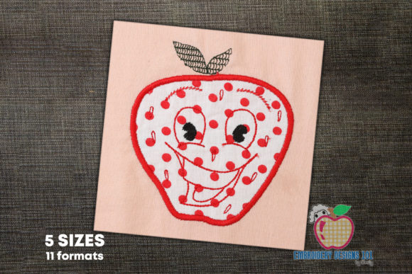 Red Smiling Strawberry Applique: A Designer’s Honest Review
