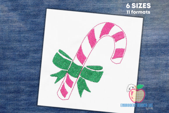 Sweet Candy Cane with Bow Quick Stitch: A Designer Review