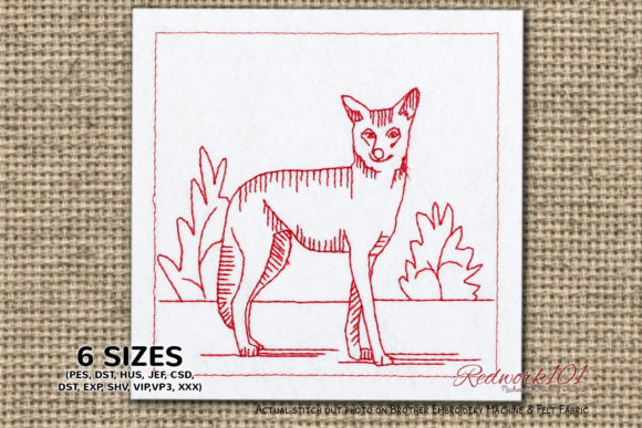 Wild Coyote Redwork: A Designer’s Review for Seasonal & Holiday Products
