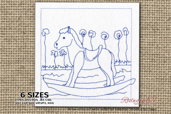 Wooden Riding Horse Lineart Review for Gifts